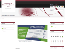 Tablet Screenshot of itesvirtual.com